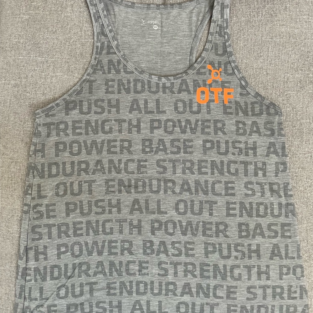 Orangetheory OTF Racerback Tank - Gray